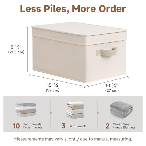 Storage Bins with Lids (3 Count)