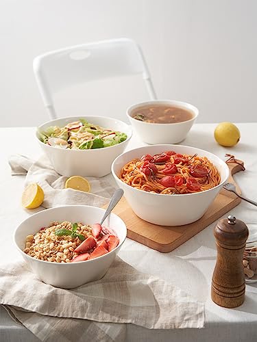 32 OZ Large Soup Bowls Set of 4 (4 Count)