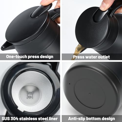 27oz Insulated Coffee Carafe with Handle