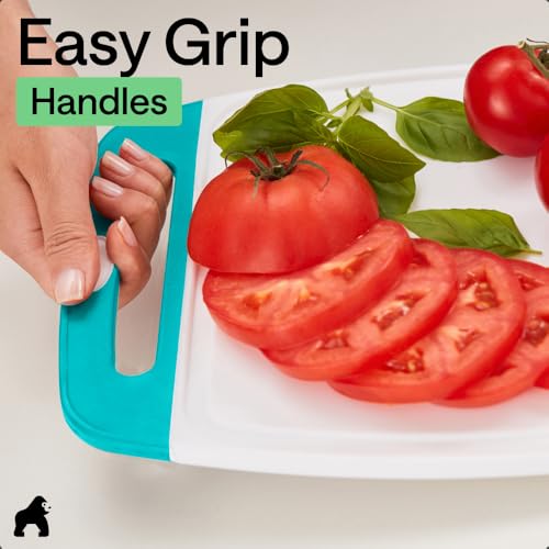 BPA Free Reversible Kitchen Cutting Board (3 Count)