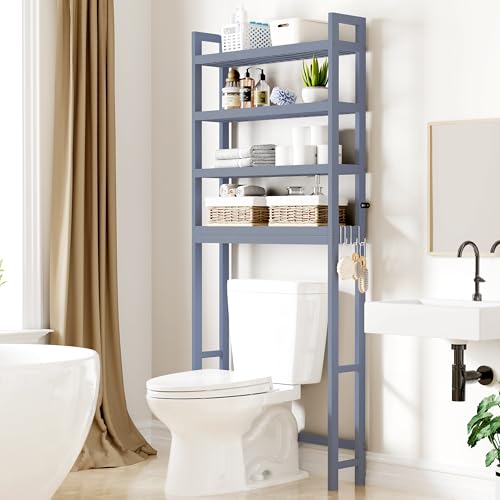 Bamboo Over The Toilet Storage Cabinet