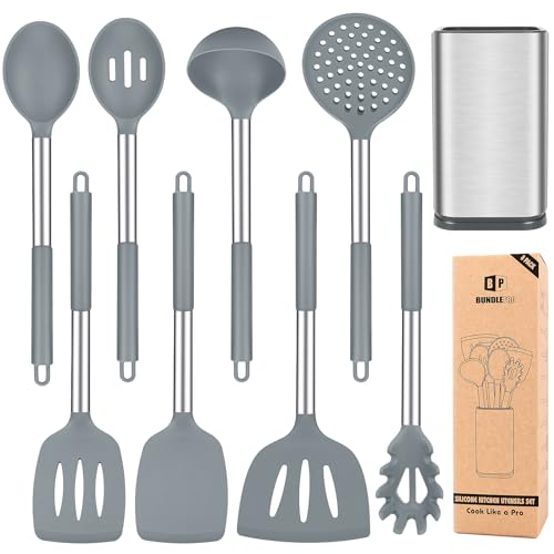 Silicone Kitchen Utensils Set (8 Count)
