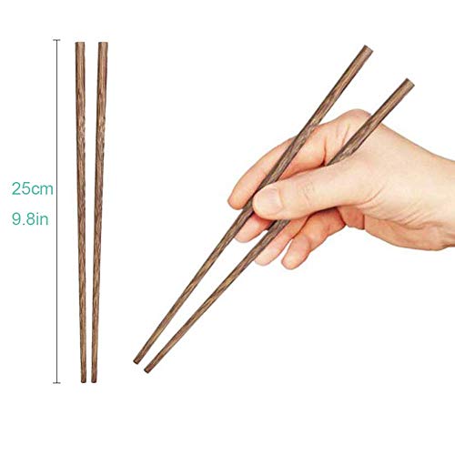10 Pairs Wooden Chopsticks