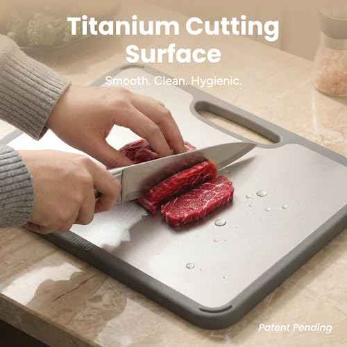 Titanium Cutting Board for Kitchen (3 Count)