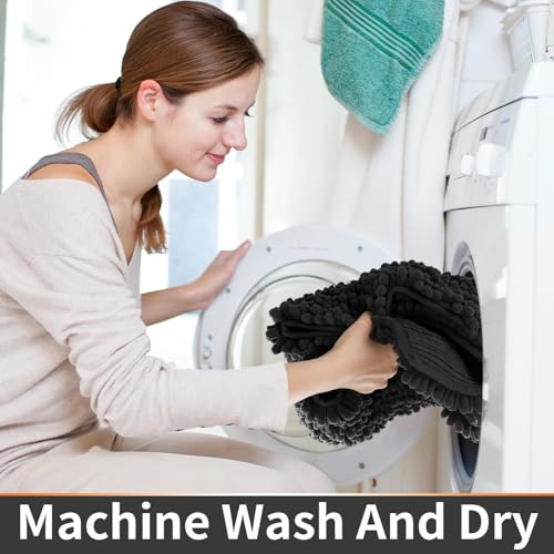 Toilet Rug U Shaped Washable 24x24 Inch