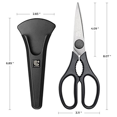 Kitchen Scissors All Purpose Kitchen Shears with Magnetic Holder