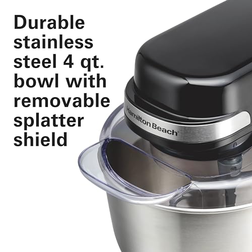 4 Quart Electric Stand Mixer With 7 Speeds