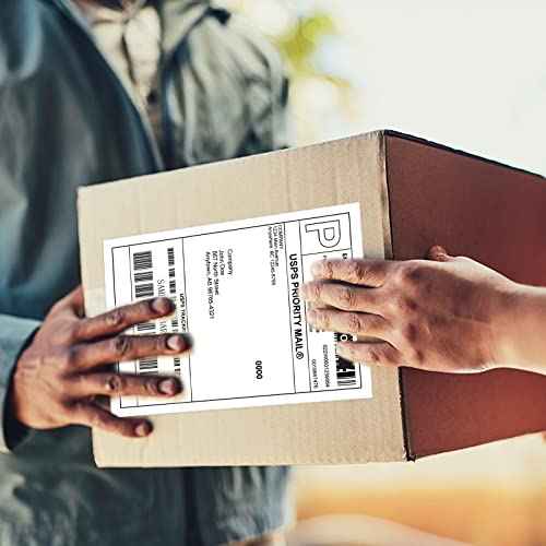 50 Labels 8.5x11 Labels Shipping Address Labels for Laser (50 Count)