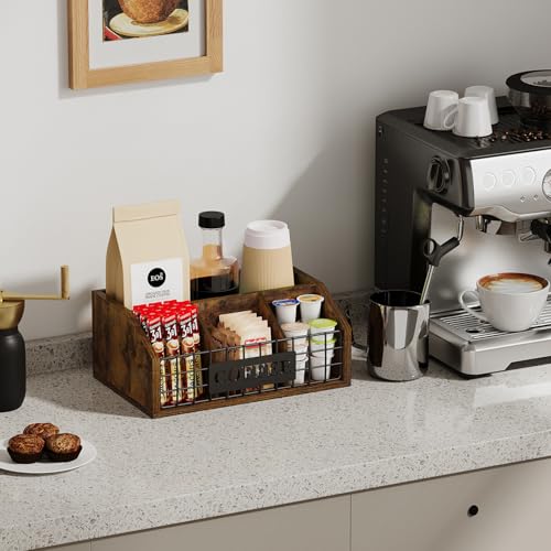 Coffee Station Organizer for Countertop