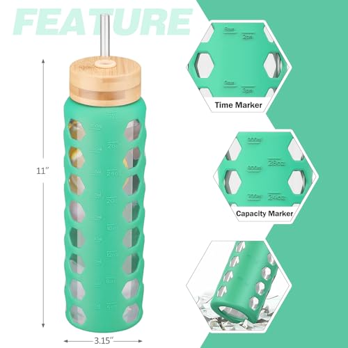 Glass Water Bottle