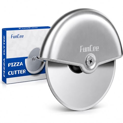 Premium Pizza Cutter Wheel with Sharp Blade For Cutting Through Pizzas
