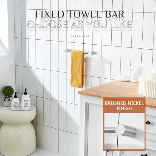 Towel Bars Brushed Nickel 16