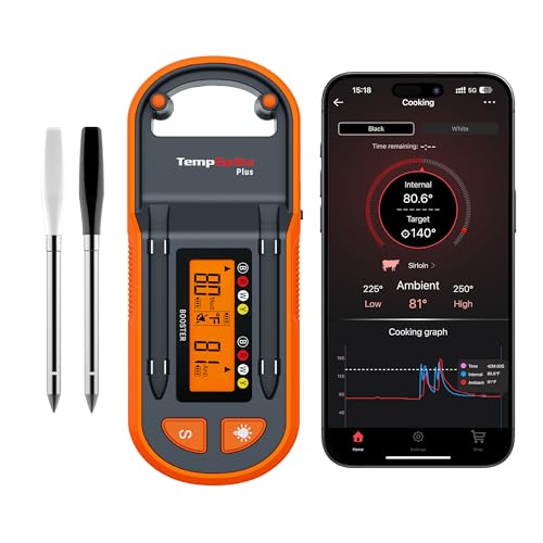 TempSpike 600ft Wireless Meat Thermometer with 2 Color (2 Count)