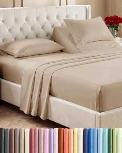 Flex Top Split Head King 4 Piece Sheet Set