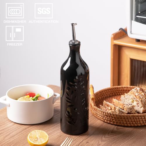 Sweejar Large Olive Oil Dispenser Bottle with Spout