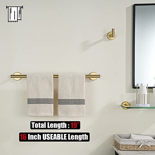Towel Bar Brushed Gold