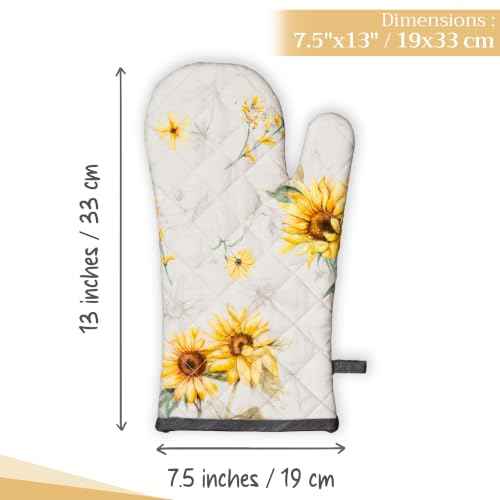 Maison d'Hermine Oven Gloves 100% Cotton Oven Mitt
