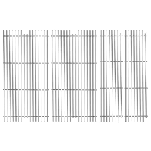 23-1/4" Stainless Steel Grid grates Replacement for Viking VGBQ 30 in T Series, VGBQ 41 in T Series, VGBQ 53 in T Series Viking Grill Grate VGBQ300T,VGBQ0302T Gas Grill