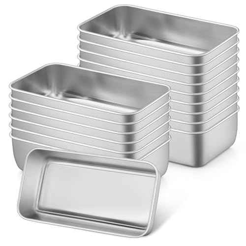 Loaf Pan 9 x 5 Inch Stainless Steel Bread Pan (16 Count)
