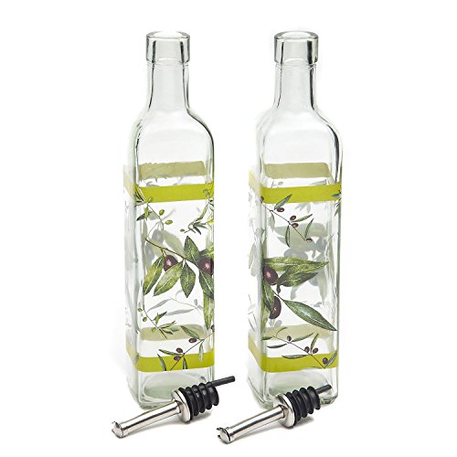 17oz Olive Oil Bottle Set (2 Count)