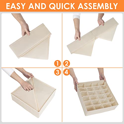 12 Pack Baby Clothes Organizer for Nursery (12 Count)