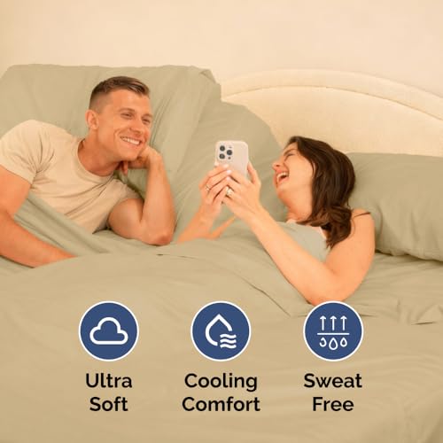 Flex Top Split Head King 4 Piece Sheet Set
