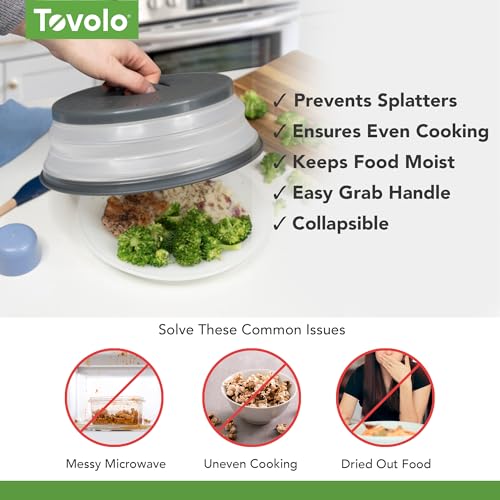 Collapsible Microwave Splatter Cover