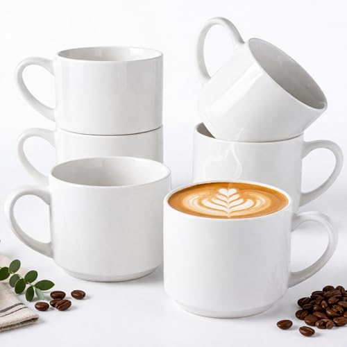 14 OZ Coffee Mugs Set of 6 (6 Count)