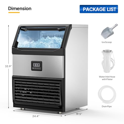 440lbs 24h Commercial Ice Maker