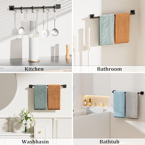 20 Inch Towel Bar for Bathroom Wall Mounted