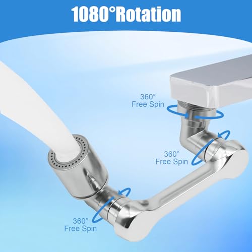 1080° Swivel Faucet Extender (2 Count)