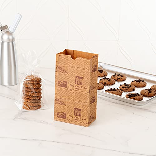 Kraft Paper Newsprint Bag (100 Count)