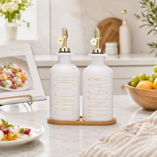 Premium Olive Oil Dispenser for Kitchen (2 Count)