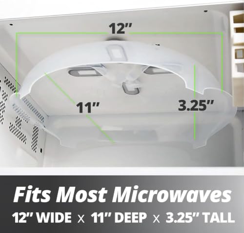Magnetic Microwave Splatter Cover for Food