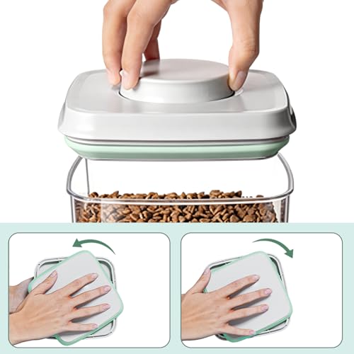 Airtight Small Cat Dog Pet Food Storage Containers BPA Free