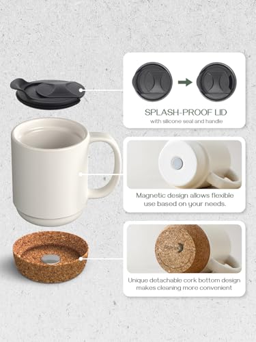 Coffee Mugs Set of 2 (2 Count)