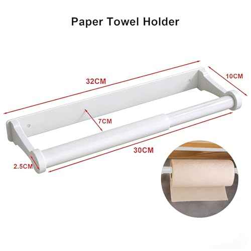 Kitchen Roll Holder Under Cabinet
