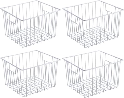 Freezer Wire Storage Organizer Basket (4 Count)