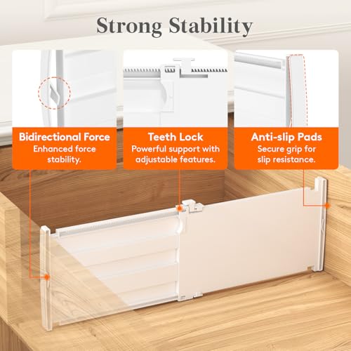 6" Tall Drawer Dividers (12 Count)