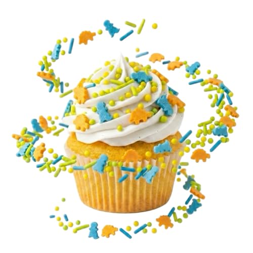 Dinosaur Sprinkles for Baking (3 Ounce)