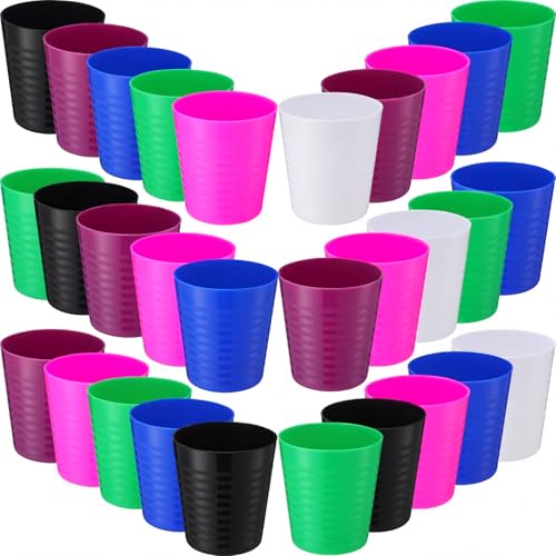 36 Pcs Kids Plastic Cups 8 oz Drinking Toddler Cups (36 Count)