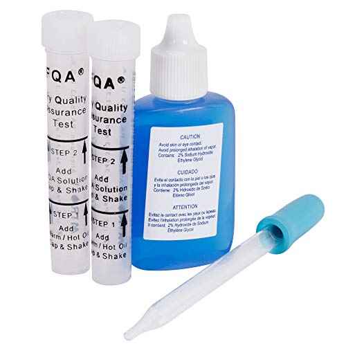 Frying Oil Test Kit for Polar Contaminant Material (48 Count)