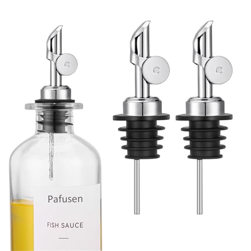2 Pack Auto Flip Olive Oil Dispenser Spout (2 Count)