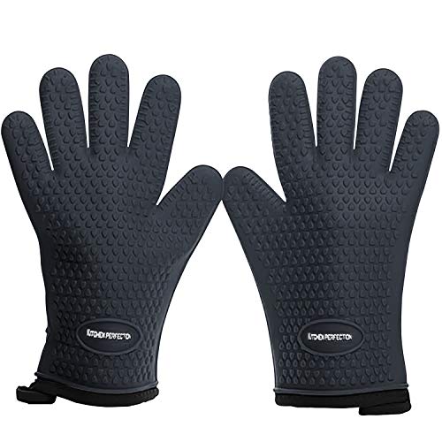 S Silicone Smoker BBQ Gloves (2 Count)