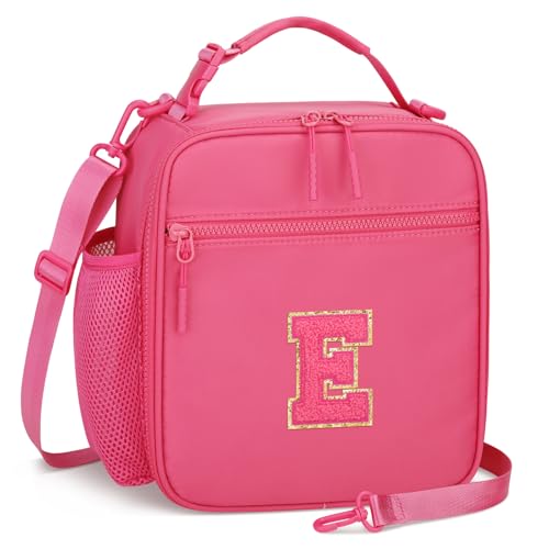 Initial Insulated Lunch Bag for Girls Kids