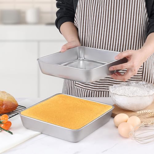 8 9 Inch Square Baking Cake Pan (15.99 Count)