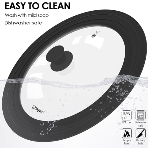 2 Pcs Universal Silicone Pan Lids (2 Count)