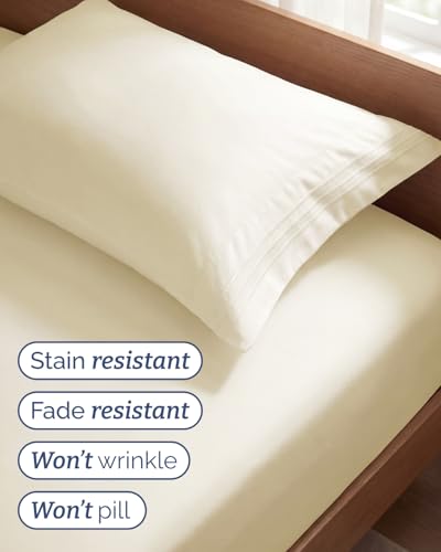 Twin Size 3 Piece Sheet Set
