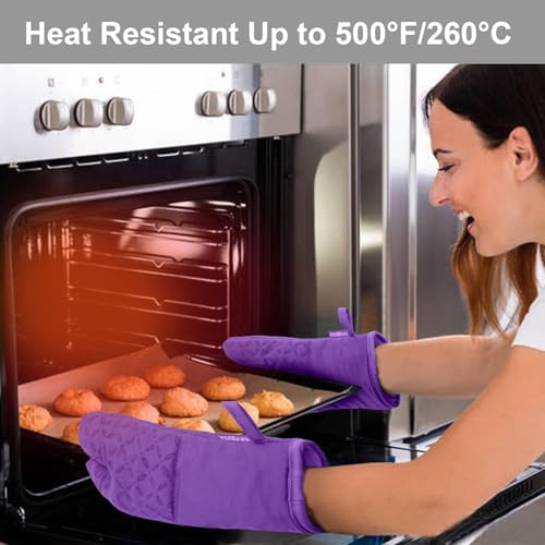 Oven Mitts and Pot Holders 6pcs Set (6 Count)