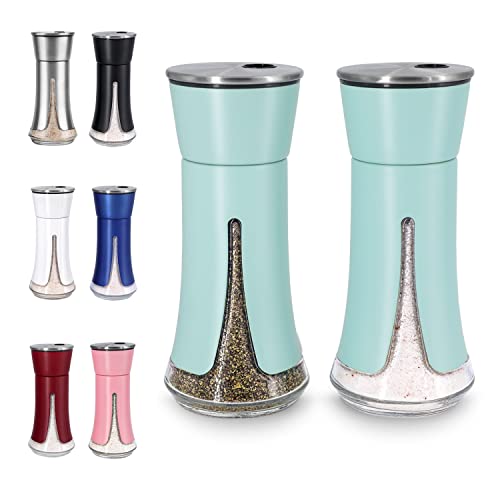 Teal Salt and Pepper Shakers by Aelga